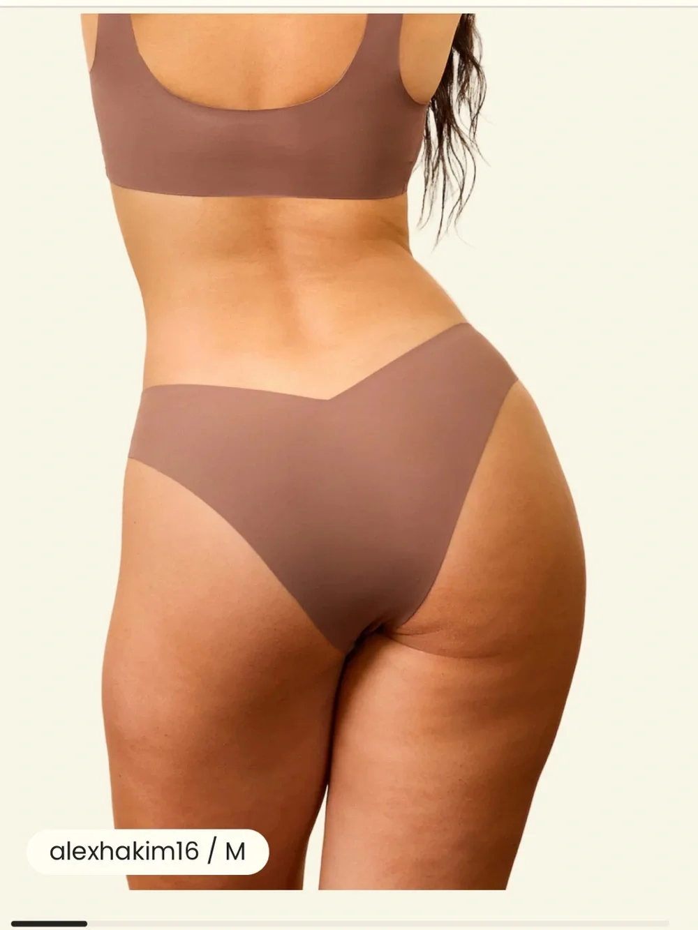 Onewith swim Merritt Dipped Cheeky Bikini Bottom & Westerly Tie-Front Bikini Top - Picture 2 of 6